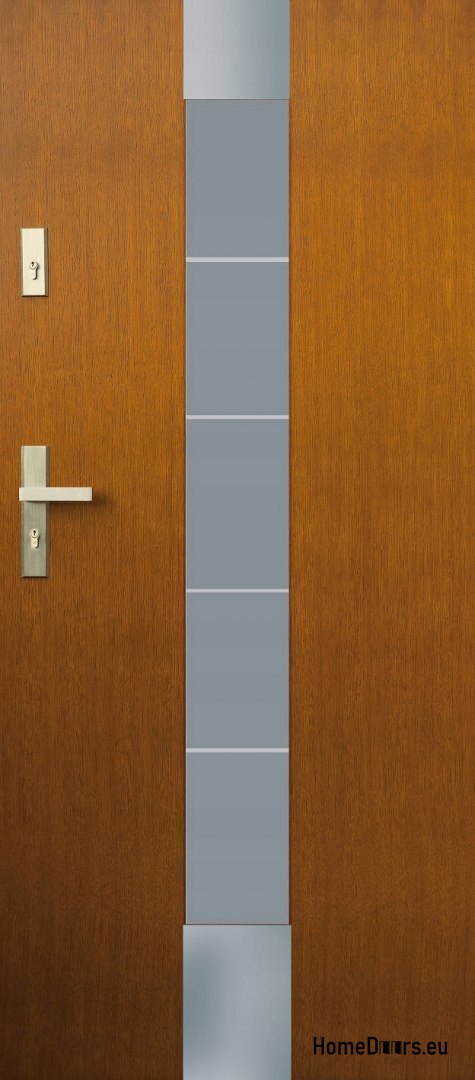 Vnější dveře, dřevěný panel, DP5-A 72mm