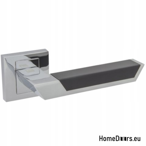 KLAMKA DRZWIOWA YORK CZARNY / CHROM KLAMKA DRZWIOWA YORK CZARNY / CHROM