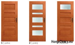 Dveře do pokoje s vnitřním sklem Legola 70
