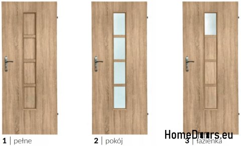 Kompletní interiérové dveře Jantar 70 Kompletní interiérové dveře Jantar 70