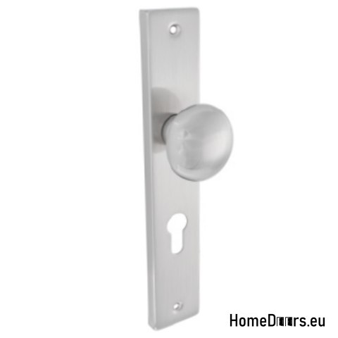 KLAMKA DRZWIOWA PRZEBICIE WKŁAD GAŁKO GAŁKA NIKIEL