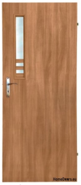 Koupelnové dveře s vnitřním sklem AMA 80