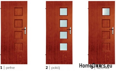 Koupelnové dveře s vnitřním sklem Odin 60 Koupelnové dveře s vnitřním sklem Odin 60