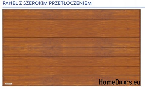 Brama garażowa segmentowa 2375x2000 Brama garażowa segmentowa 2375x2000