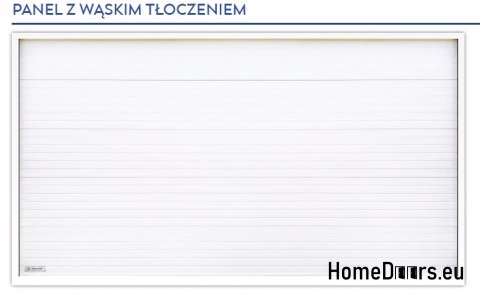 Brama garażowa segmentowa 2375x2750 mm Brama garażowa segmentowa 2375x2750 mm