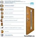 Venkovní dveře s přídavnou postelí silná pěna 120