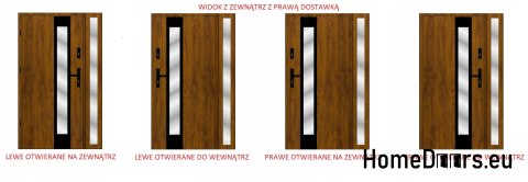 Venkovní dveře s přídavnou postelí silná pěna 120 Venkovní dveře s přídavnou postelí silná pěna 120