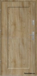 TEPLÉ VENKOVNÍ DVEŘE T01 72 mm polystyren 90