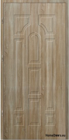 TEPLÉ VENKOVNÍ DVEŘE T09 72 mm polystyren 80 TEPLÉ VENKOVNÍ DVEŘE T09 72 mm polystyren 80