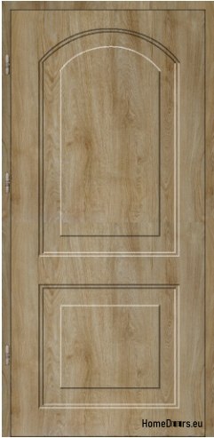 POLSKÉ VENKOVNÍ DVEŘE T02 55 mm polystyren 90 POLSKÉ VENKOVNÍ DVEŘE T02 55 mm polystyren 90