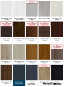 Dvoukřídlé dveře 120 Levá, různé designy barvy
