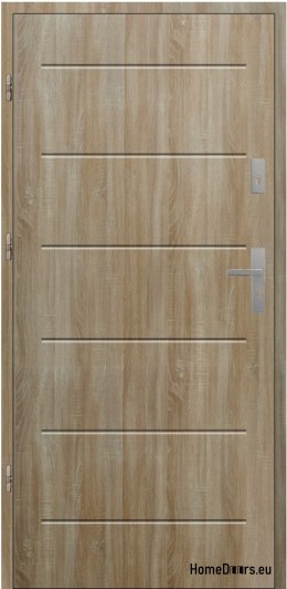 VENKOVNÍ DVEŘE Z TEPLÉ PĚNY T42 55 mm 90