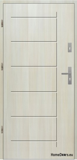 TEPLÉ VENKOVNÍ DVEŘE T41 72 mm polystyren 80