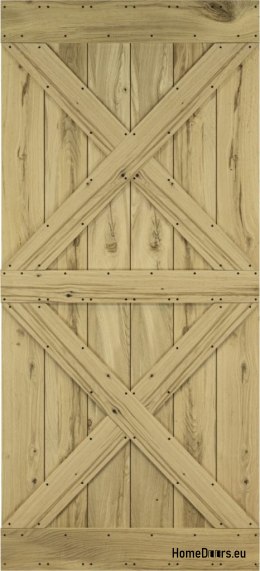 DRZWI PRZESUWNE MODERN RUSTIC XX DĄB BELKOWY 80