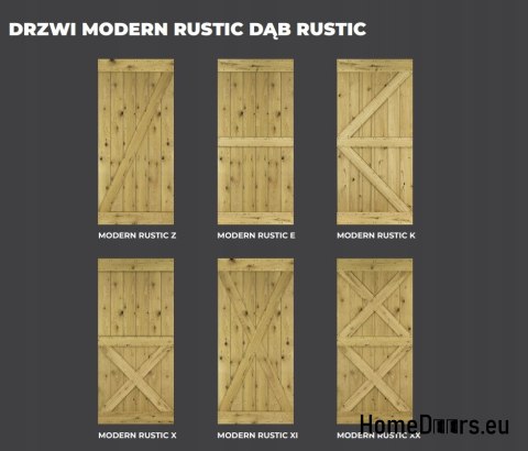 DRZWI PRZESUWNE MODERN RUSTIC XX DĄB RUSTIC 80 DRZWI PRZESUWNE MODERN RUSTIC XX DĄB RUSTIC 80