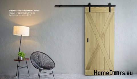 DRZWI PRZESUWNE MODERN RUSTIC XI DĄB BELKOWY 80 DRZWI PRZESUWNE MODERN RUSTIC XI DĄB BELKOWY 80
