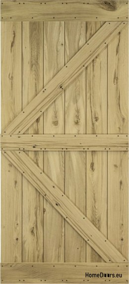 DRZWI PRZESUWNE MODERN RUSTIC K DĄB BELKOWY 90