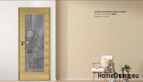 DRZWI WEWNĘTRZNE MODERN 08H DĄB BELKOWY 80 DRZWI WEWNĘTRZNE MODERN 08H DĄB BELKOWY 80