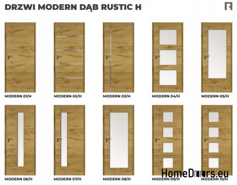 DRZWI WEWNĘTRZNE MODERN 08H DĄB RUSTIC 90 DRZWI WEWNĘTRZNE MODERN 08H DĄB RUSTIC 90