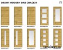 DRZWI WEWNĘTRZNE MODERN 09H DĄB CRACK 70