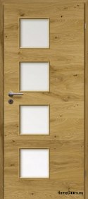 DRZWI WEWNĘTRZNE MODERN 10H DĄB RUSTIC 60