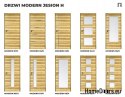 DRZWI WEWNĘTRZNE MODERN 10H JESION SĘKATY 80