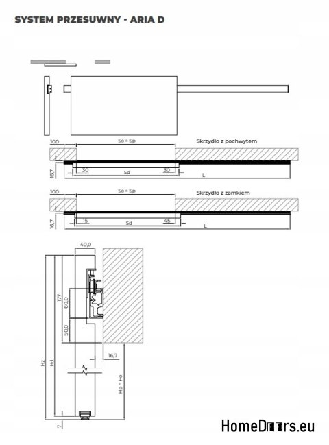 RADEX SYSTEM PRZESUWNY - SPAZIO ARIA D RADEX SYSTEM PRZESUWNY - SPAZIO ARIA D