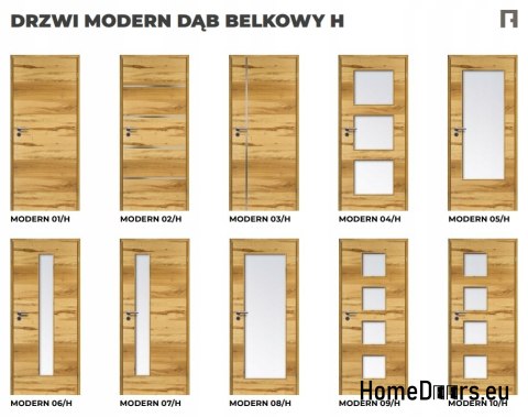 DRZWI WEWNĘTRZNE MODERN 05H DĄB BELKOWY 90 cm DRZWI WEWNĘTRZNE MODERN 05H DĄB BELKOWY 90 cm