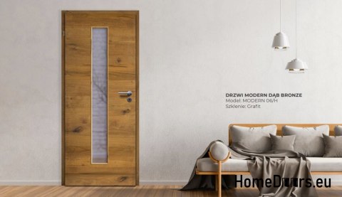 DRZWI WEWNĘTRZNE MODERN 06H DĄB CRACK 80