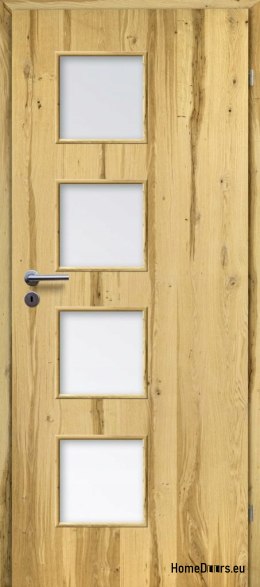 DRZWI WEWNĘTRZNE MODERN 10V DĄB BELKOWY 90 cm