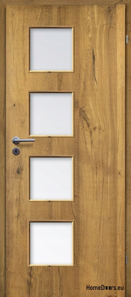 DRZWI WEWNĘTRZNE MODERN 10V DĄB BRONZE 90