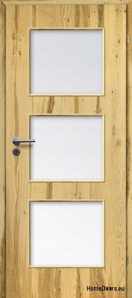 DRZWI WEWNĘTRZNE MODERN 04V DĄB BELKOWY 70 cm