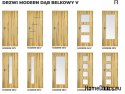 DRZWI WEWNĘTRZNE MODERN 02V DĄB BELKOWY 70 cm