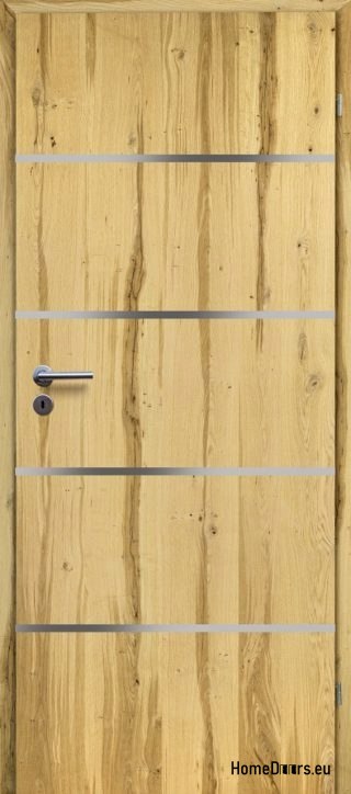 DRZWI WEWNĘTRZNE MODERN 02V DĄB BELKOWY 90 cm