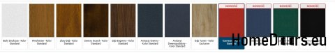 VENKOVNÍ DVEŘE T58 72 mm polystyren 100 VENKOVNÍ DVEŘE T58 72 mm polystyren 100