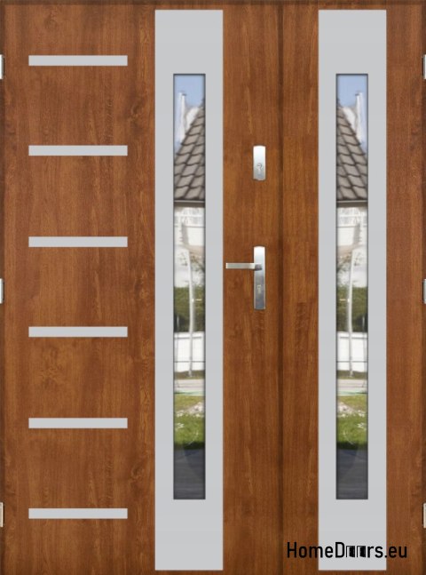 Dvoukřídlé dveře se zrcadlem silné 72 mm 160 L Dvoukřídlé dveře se zrcadlem silné 72 mm 160 L
