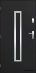 Masivní venkovní dveře A-10 INOX 70/80/90/100
