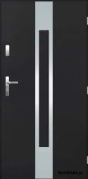 Masivní venkovní dveře A-11 INOX 70/80/90/100