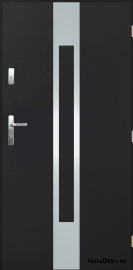 Masivní venkovní dveře A-11 INOX 70/80/90/100