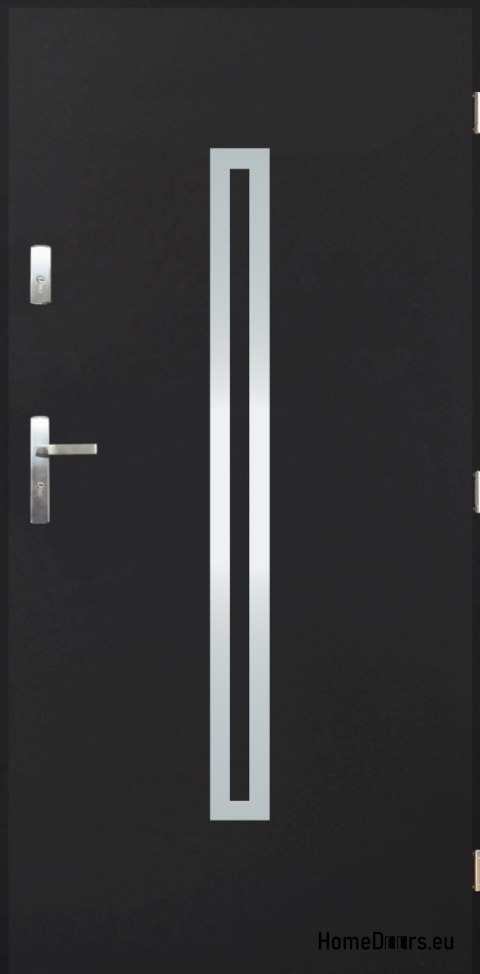 Masivní venkovní dveře A-12 INOX 70/80/90/100 Masivní venkovní dveře A-12 INOX 70/80/90/100
