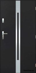 Masivní venkovní dveře A-13 INOX 70/80/90/100