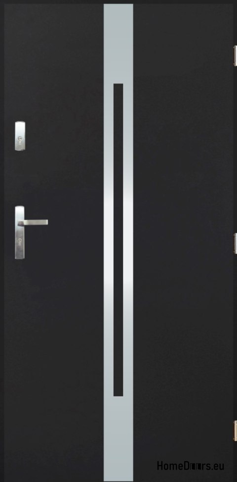 Masivní venkovní dveře A-13 INOX 70/80/90/100