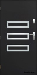 Masivní venkovní dveře A-4 INOX 70/80/90/100