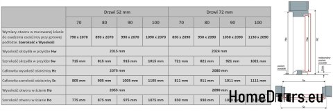 Masivní venkovní dveře A-6 INOX 70/80/90/100 Masivní venkovní dveře A-6 INOX 70/80/90/100