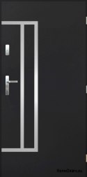 Masivní venkovní dveře A-8 INOX 70/80/90/100