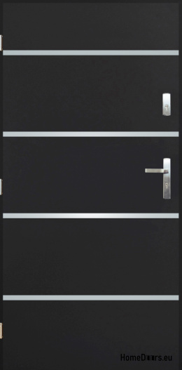 Masivní venkovní dveře A-1 INOX 70/80/90/100