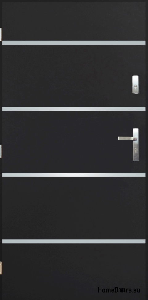 Masivní venkovní dveře A-1 INOX 70/80/90/100