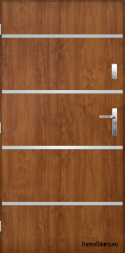 Masivní venkovní dveře A-1 INOX 70/80/90/100