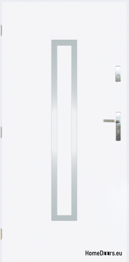 Masivní venkovní dveře A-10 INOX 70/80/90/100