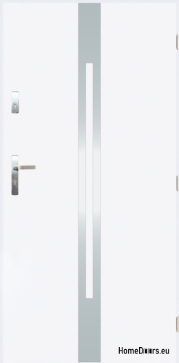 Masivní venkovní dveře A-13 INOX 70/80/90/100